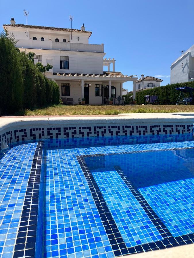 Holiday House With Private Pool, Costa De La Luz El Portil Exteriör bild